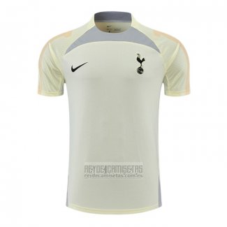 Camiseta De Futbol de Entrenamiento Tottenham Hotspur 2022-2023 Beige