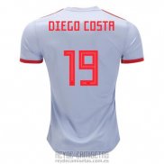 Camiseta de Futbol Espana Jugador Diego Costr Segunda 2018