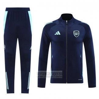 Chandal de Chaqueta del Arsenal 2024-2025 Azul Oscuro