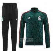 Chandal de Chaqueta del Mexico 2022-2023 Verde