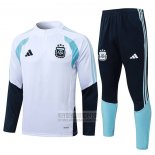 Chandal de Sudadera del Argentina Nino 2025-2026 Blanco