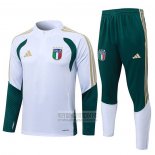 Chandal de Sudadera del Italia 2025-2026 Blanco