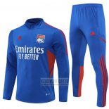 Chandal de Sudadera del Lyon 2022-2023 Azul