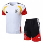 Chandal del Alemania Manga Corta 2025-2026 Blanco - Pantalon Corto