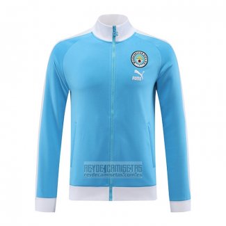 Chaqueta del Manchester City 2023-2024 Azul Claro