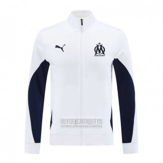 Chaqueta del Olympique Marsella 2024-2025 Blanco