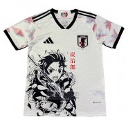 Tailandia Camiseta De Futbol Japon Anime Attack On Titan 2024-2025 Blanco