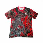 Tailandia Camiseta De Futbol Japon Dragon 2025-2026 Negro Rojo
