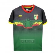 Tailandia Camiseta De Futbol Mali 2022 Negro y Verde