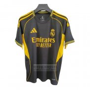 Tailandia Camiseta De Futbol Real Madrid Special 2025-2026 Negro Amarillo