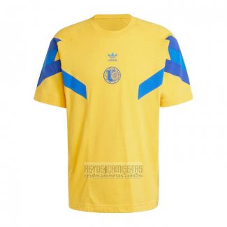 Tailandia Camiseta De Futbol Tigres UANL Lifestyler Retro 2024-2025