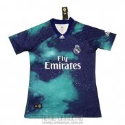 Tailandia Camiseta De Futbol Real Madrid Ea Sports 2018-2019 Azul