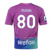 Camiseta De Futbol AC Milan Jugador Musah Tercera 2023-2024