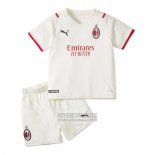 Camiseta De Futbol AC Milan Segunda Nino 2021-2022