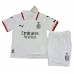 Camiseta De Futbol AC Milan Segunda Nino 2024-2025
