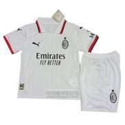 Camiseta De Futbol AC Milan Segunda Nino 2024-2025