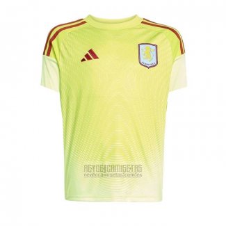 Camiseta De Futbol Aston Villa Portero 2025-2026 Amarillo