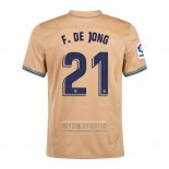 Camiseta De Futbol Barcelona Jugador F.De Jong Primera 2021-2022