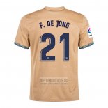 Camiseta De Futbol Barcelona Jugador F.De Jong Segunda 2022-2023