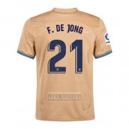 Camiseta De Futbol Barcelona Jugador F.De Jong Segunda 2022-2023