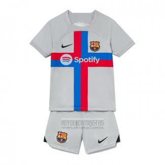 Camiseta De Futbol Barcelona Tercera Nino 2022-2023