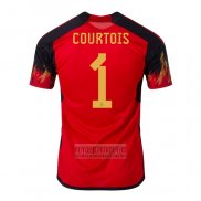 Camiseta De Futbol Belgica Jugador Courtois Primera 2022