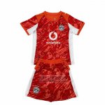 Camiseta De Futbol Borussia Dortmund Portero Segunda Nino 2025-2026 Rojo