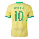 Camiseta De Futbol Brasil Jugador Neymar JR. Primera 2024
