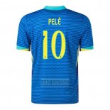 Camiseta De Futbol Brasil Jugador Pele Segunda 2024