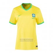 Camiseta De Futbol Brasil Primera Mujer 2023