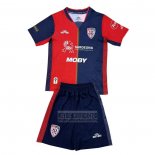 Camiseta De Futbol Cagliari Calcio Primera Nino 2024-2025