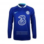 Camiseta De Futbol Chelsea Primera Manga Larga 2022-2023
