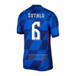 Camiseta De Futbol Croacia Jugador Sutalo Segunda 2024