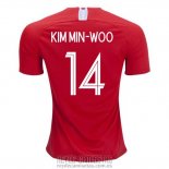 Camiseta De Futbol Corea Del Sur Jugador Kim Min-woo Primera 2018