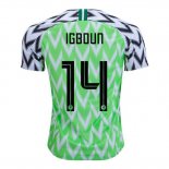 Camiseta De Futbol Nigeria Jugador Igboun Primera 2018