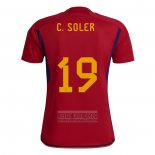 Camiseta De Futbol Espana Jugador C.Soler Primera 2022