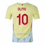 Camiseta De Futbol Espana Jugador Olmo Segunda 2024