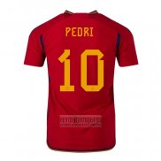 Camiseta De Futbol Espana Jugador Pedri Primera 2022