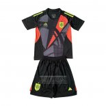 Camiseta De Futbol Espana Portero Nino 2024 Negro