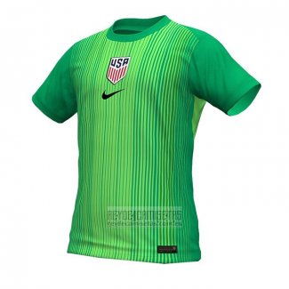 Camiseta De Futbol Estados Unidos Portero 2025 Verde