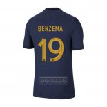 Camiseta De Futbol Francia Jugador Benzema Primera 2022