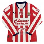 Camiseta De Futbol Guadalajara Primera Manga Larga 2024-2025
