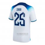 Camiseta De Futbol Inglaterra Jugador Saka Primera 2022