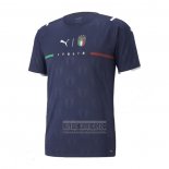 Camiseta De Futbol Italia Portero 2021 Azul