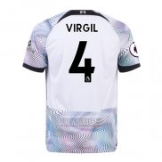 Camiseta De Futbol Liverpool Jugador Virgil Segunda 2022-2023