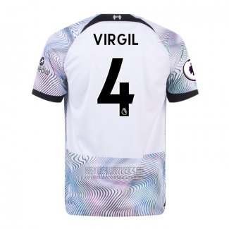 Camiseta De Futbol Liverpool Jugador Virgil Segunda 2022-2023