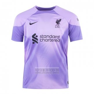 Camiseta De Futbol Liverpool Portero Primera 2022-2023