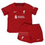 Camiseta De Futbol Liverpool Primera Nino 2022-2023