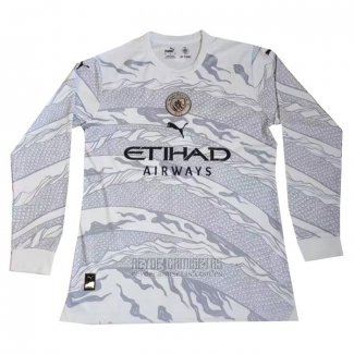 Camiseta De Futbol Manchester City Chinese New Year Manga Larga 2023-2024