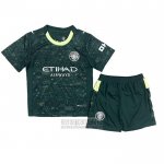 Camiseta De Futbol Manchester City Cuarto Nino 2025-2026